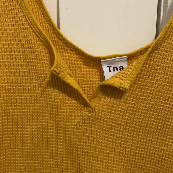 Gorgeous Cropped Waffle Tank - Picture 4 of 4